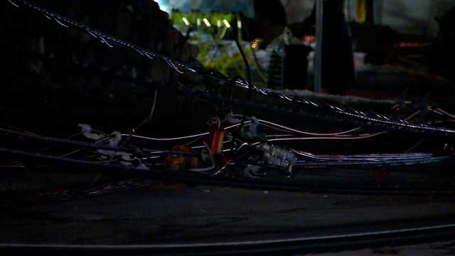 Stoneham repairs continue hours after truck pulls down poles - Vimarsana News