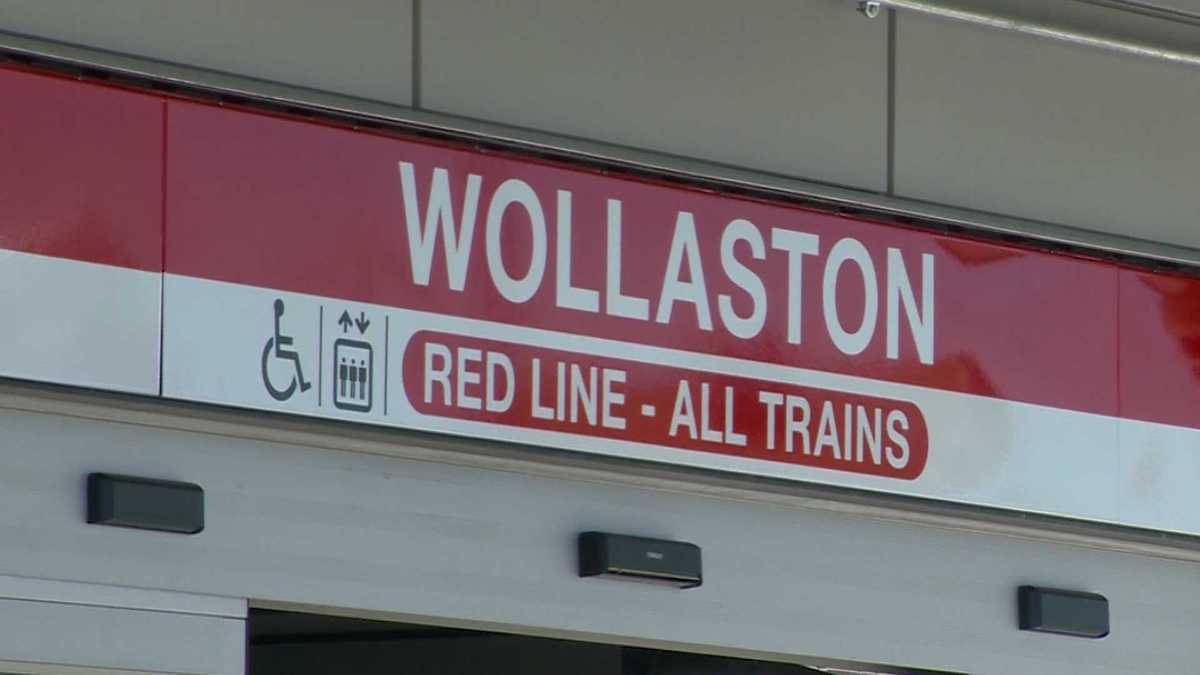 Celebrating the reopening of Wollaston Station