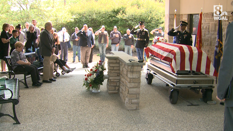 Remains of WWII pilot buried at Indiantown Gap National Cemetery