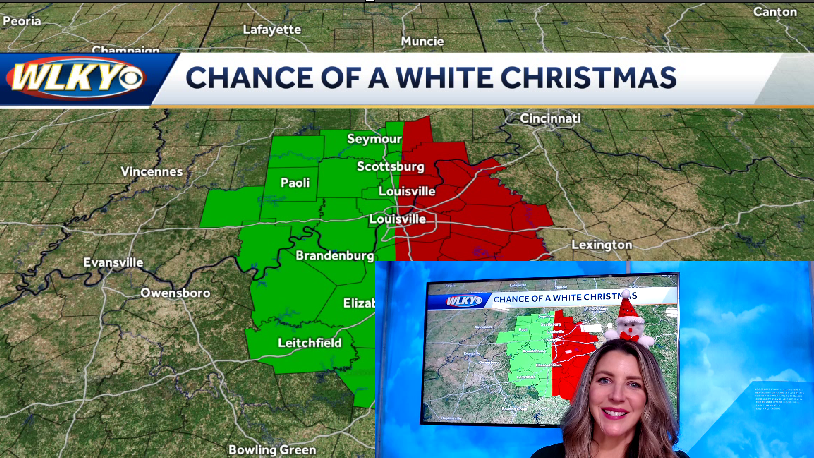 Mild temperatures and a few showers for Christmas