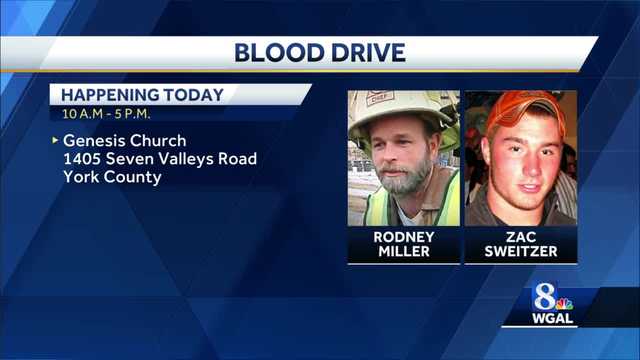 Blood drive held in memory of York County firefighters killed in crashes - Vimarsana News