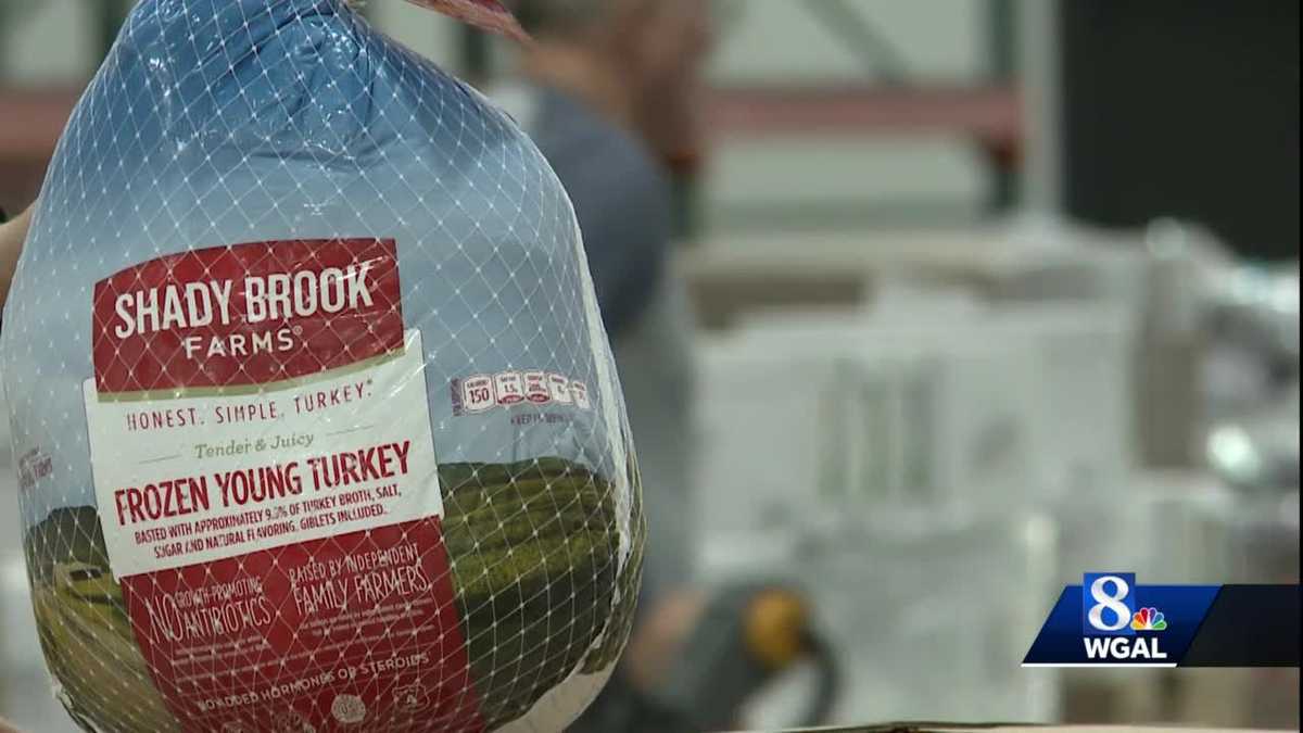 Turkeys donated to York County Food Bank