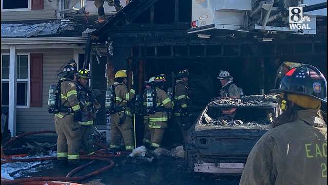 Fire engulfs home in York County, Pa. - Vimarsana News