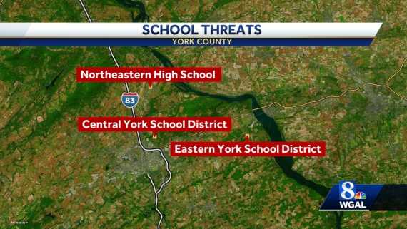 Threats against schools are circulating in several districts of York County