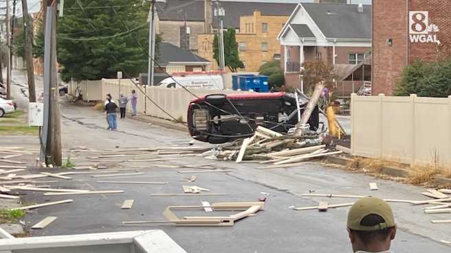 Pregnant woman injured in crash after driving through fence, striking ...