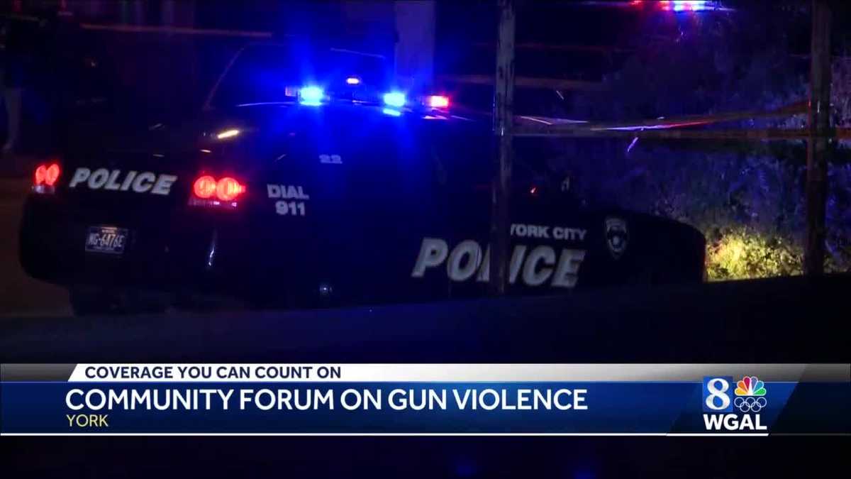 York Pa. leaders hold community gun violence meeting