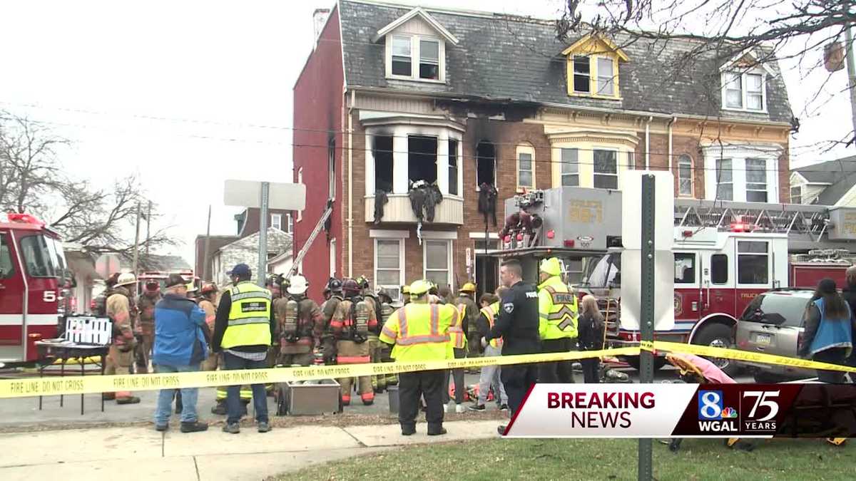 Man in wheelchair rescued from burning home in York