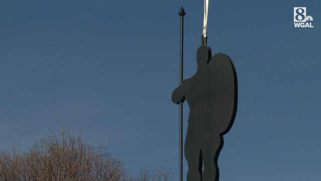 Spartan statues installed at York Tech - Vimarsana News