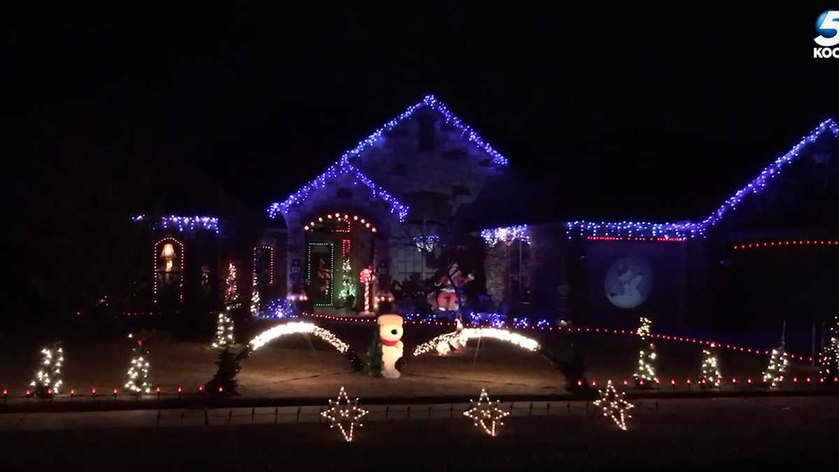 Watch Yukon home brings festive lights, entertainment to neighborhood